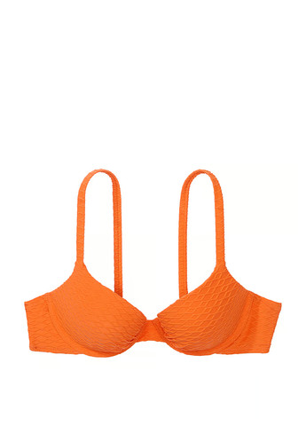 Оранжевый летний купальник (лиф, трусики) раздельный Victoria's Secret