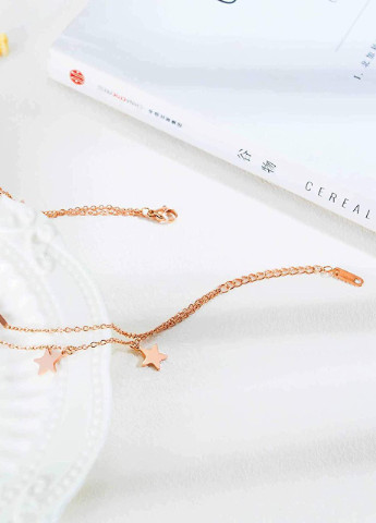 Браслет двошаровий на ногу-анклет "Зорі", золотистий Анна Ясеницька (252410832)