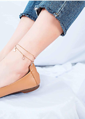 Браслет двошаровий на ногу-анклет "Зорі", золотистий Анна Ясеницька (252410832)