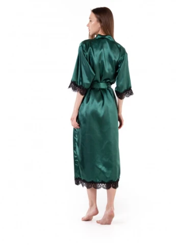 Халат женский 100-104 XL-2XL Изумруд Angelo Dolce l-12-1 (253096934)