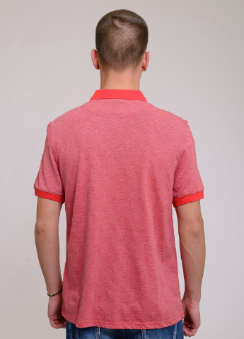Светло-красная футболка-поло для мужчин Bogner меланжевая