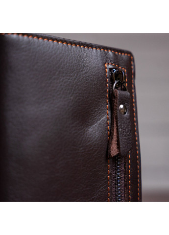 Чоловік шкіряний гаманець 9х11,5х1,5 см Vintage (229458628)