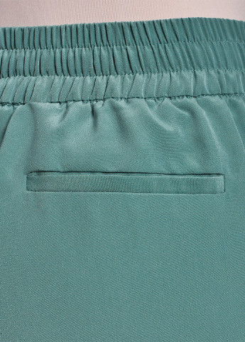 Светло-бирюзовые кэжуал летние зауженные брюки Oodji