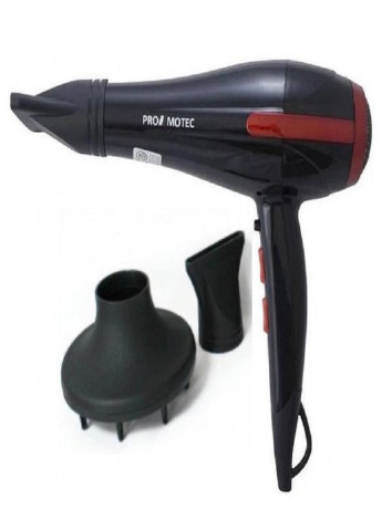 Професійний фен для сушіння волосся 3000W PM-2305 Чорний Promotec (254055460)
