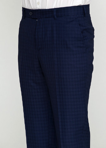 Грифельно-синий демисезонный костюм (пиджак, брюки) брючный Миа-Стиль
