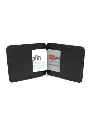 Шкіряний затискач для грошей 11,5х8,5х0,5 см GOFIN (253174215)