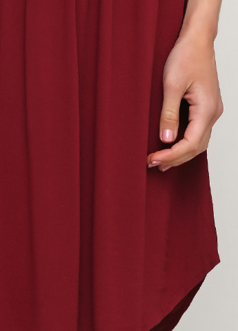 Бордова кежуал сукня футляр H&M однотонна
