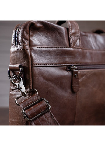 Мужская кожаная сумка 39,5х29х9 см Vintage (229460392)