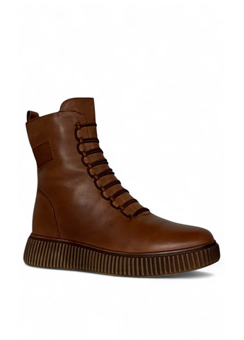 Зимние ботинки Meego с логотипом, со шнуровкой