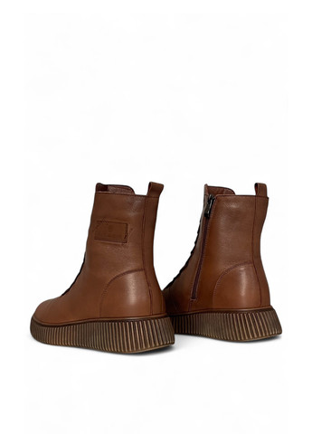 Зимние ботинки Meego с логотипом, со шнуровкой