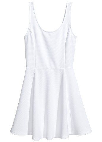 Білий кежуал сукня H&M