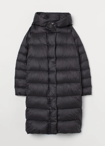 Чорний демісезонний Пуховик H&M
