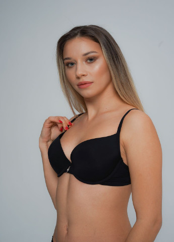 Чёрный бюстгальтер 31113 черный IMPLICITE с косточками