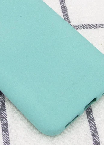 TPU чехол Smooth для Xiaomi Redmi Note 10 Pro / 10 Pro Max Бирюзовый (is_00000047179_1) Molan Cano (237829119)