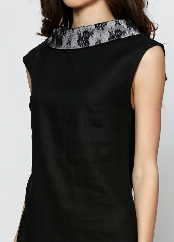 Черное кэжуал платье Vestis
