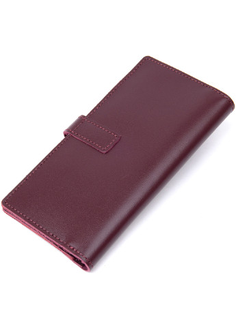 Женское кожаное портмоне 9х18х1,5 см Grande Pelle (250096846)