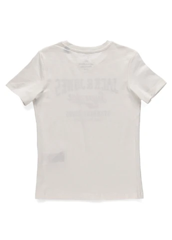 Біла літня футболка Jack & Jones