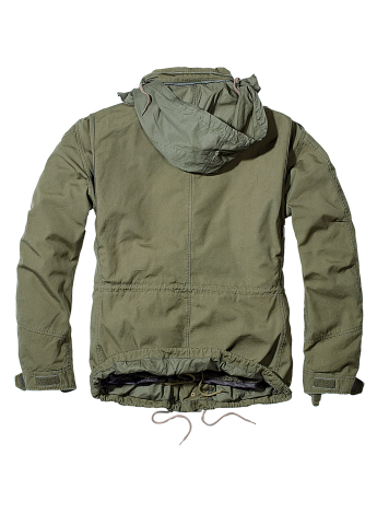 Оливковая (хаки) зимняя куртка Brandit