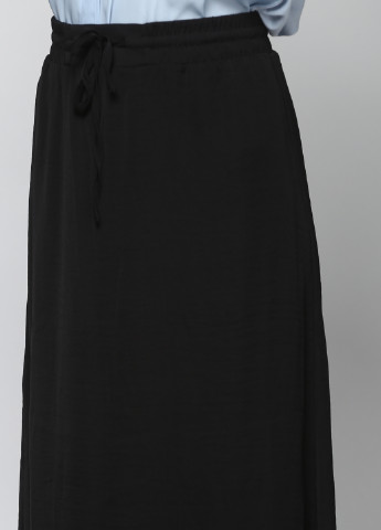 Черная кэжуал однотонная юбка Vila макси