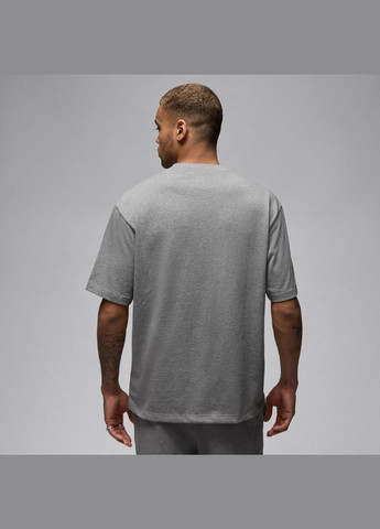 Сіра футболка fz1912-091 Jordan M J FLT ESS 85 SS CREW