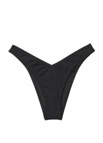 Чорний літній купальник (ліф, трусики) бікіні Victoria's Secret