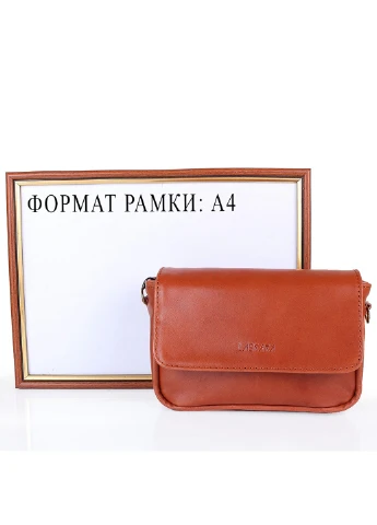 Жіноча шкіряна сумка-клатч 20х13,5х5,5 см Laskara (195538559)