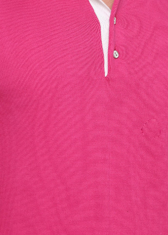 Розовая футболка-поло для мужчин ANDRE TAN MAN однотонная