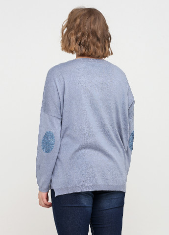 Голубой демисезонный пуловер пуловер Jacqueline Riu