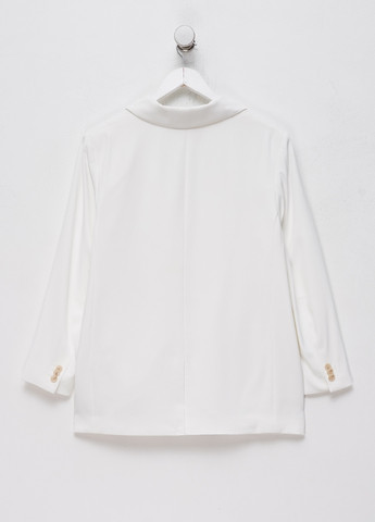 Белый женский жакет H&M однотонный - демисезонный