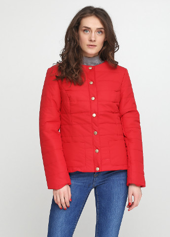 Червона демісезонна куртка Leka