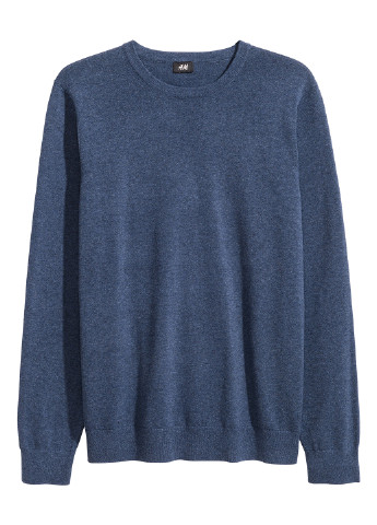 Синий демисезонный свитер джемпер H&M