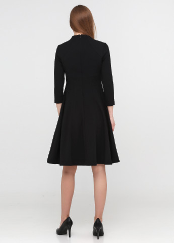 Чорна кежуал плаття, сукня кльош Vero Moda однотонна