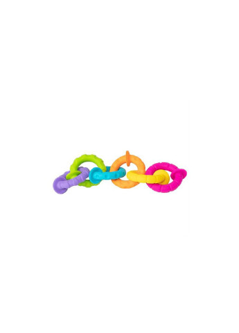 Погремушка набор прорезывателей Гибкие колечки pipSquigz Ringlets Fat Brain Toys (252243952)