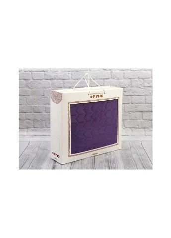 Покривало двостороннє декоративне Velour Violet 220х240 см (330.55_Violet) Руно (254072632)