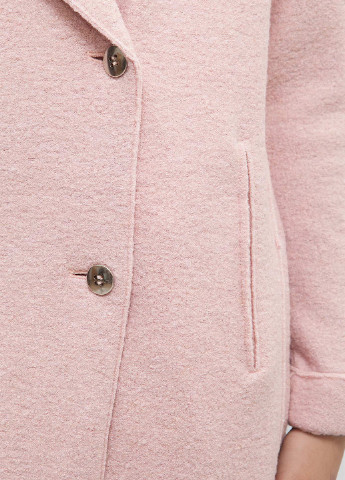 Светло-розовое демисезонное Пальто Preppy