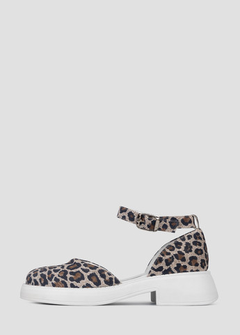 vm villomi Туфлі слінгбекі комбінований з натуральний нубук, — літо (299501179)