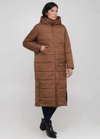 Коричневая зимняя куртка Eva Classic