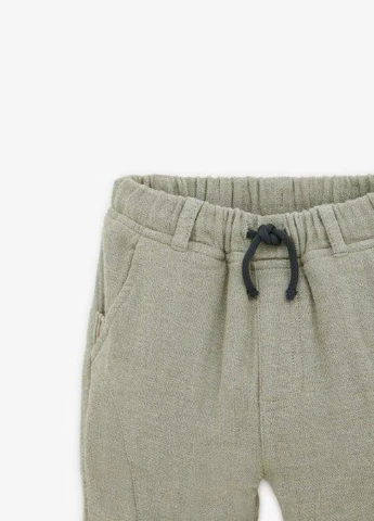 Хаки кэжуал демисезонные брюки зауженные, джоггеры Zara