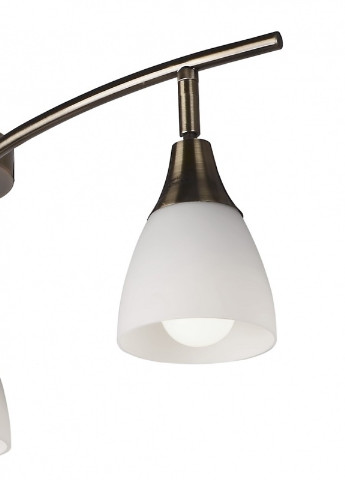 Светильник настенно-потолочный спот поворотный накладной HTL-138/3 E14 AB/SN Brille (253893203)