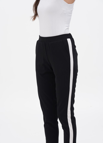 Черные кэжуал, спортивные демисезонные укороченные брюки Wal G.