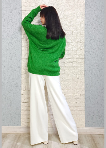 Світло-зелений зимовий светр Hot Fashion