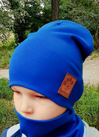 Дитяча шапка з хомутом КАНТА розмір 48-52, блакитний (OC-138) Канта (212242437)