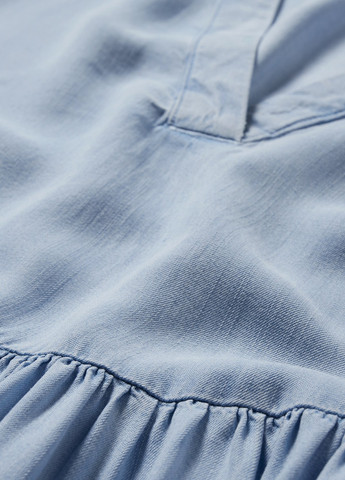 Блакитна кежуал сукня а-силует C&A однотонна