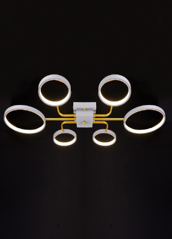 Світлодіодна люстра BR-01 640C/6 LED 40W WW+NW+CW GY Brille (251891737)