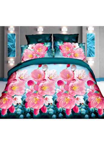 Комплект постельного белья от украинского производителя Polycotton Двуспальный 90915 Moda (254782433)