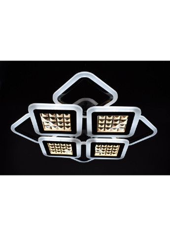 Люстра стельова LED з пультом A2723/4+4S-RGB-bk Чорний 11х54х62 см. Sunnysky (253528088)