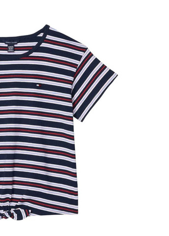 Комбинированная летняя футболка Tommy Hilfiger