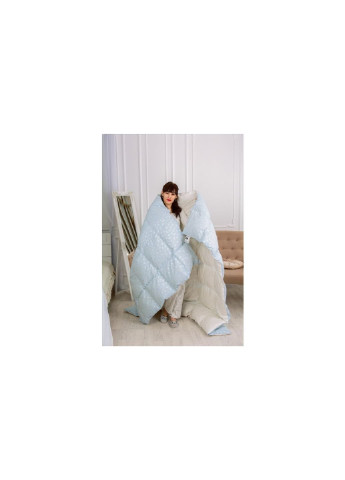 Ковдра MirSon пухова 1837 Bio-Blue 90 пух демі 220x240 см (2200003013474) No Brand (254014925)