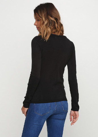 Черный демисезонный пуловер пуловер New York & Company