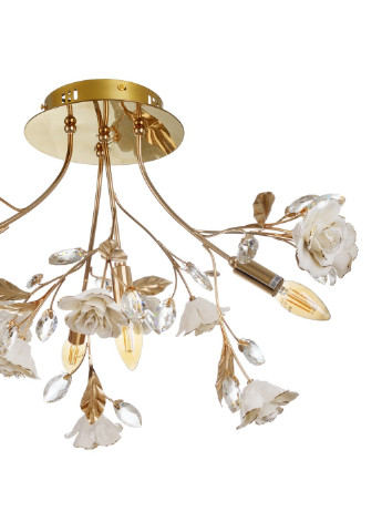 BKL-524C / 4 E14 GD люстра флористика Brille (188421972)